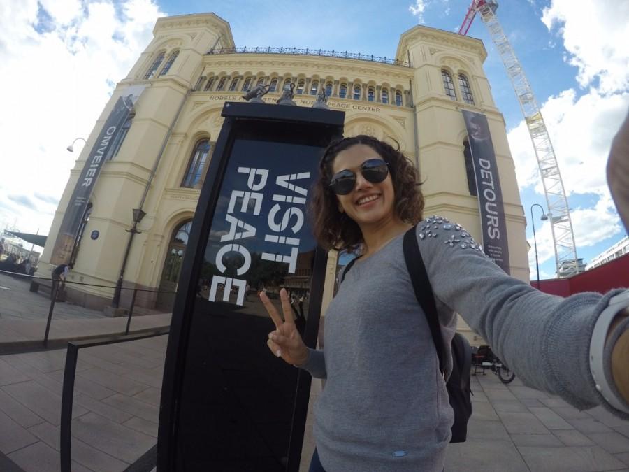 Nobel Peace Center, Oslo. Taapsee Pannu,Taapsee Pannu in Norway,Taapsee Pannu's Norway trip,Taapsee Pannu's Norway trip pics,Taapsee Pannu's Norway trip images,Taapsee Pannu's Norway trip stills,Taapsee Pannu's Norway trip pictures,Taapsee Pannu's Nor