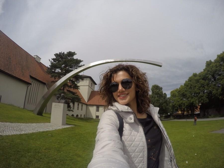 Viking Ship Museum in Oslo. Taapsee Pannu,Taapsee Pannu in Norway,Taapsee Pannu's Norway trip,Taapsee Pannu's Norway trip pics,Taapsee Pannu's Norway trip images,Taapsee Pannu's Norway trip stills,Taapsee Pannu's Norway trip pictures,Taapsee Pannu's Nor