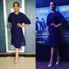 Dress by Salvatore Ferragamo, Shoes and Accessories by Dior, Styled by Nikhil Mansata and HMU by Harry Rajput.