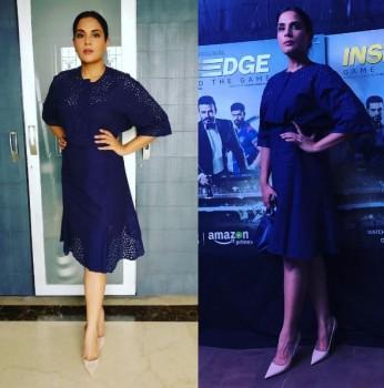 Dress by Salvatore Ferragamo, Shoes and Accessories by Dior, Styled by Nikhil Mansata and HMU by Harry Rajput.