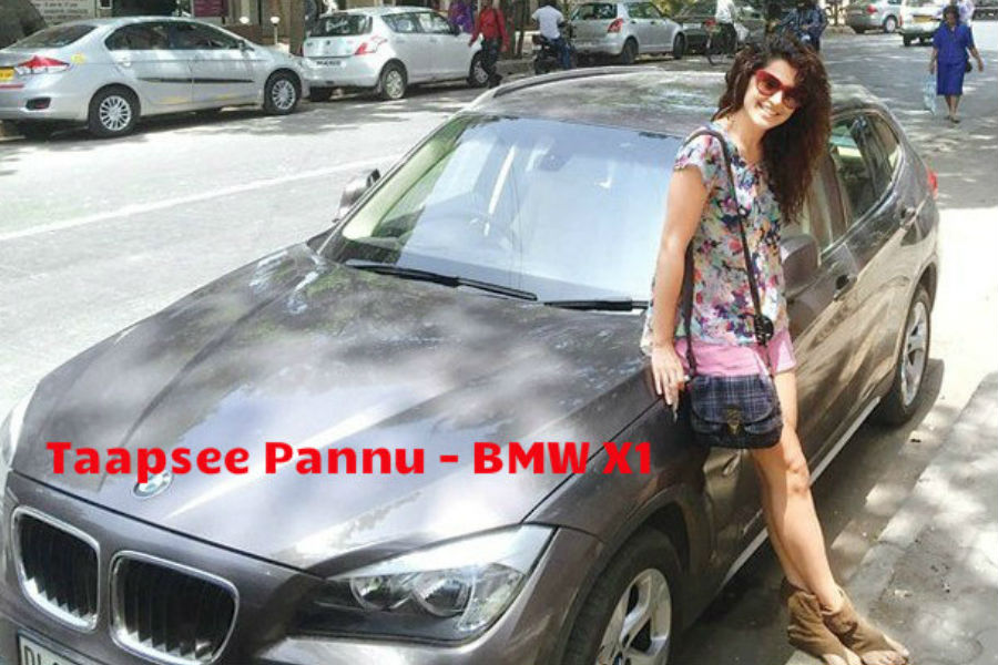 Taapsee Pannu - BMW X1. Alia Bhatt,Arjun Kapoor,Kriti Sanon,Parineeti Chopra,Deepika Padukone,Priyanka Chopra,Katrina Kaif,Ranbir Kapoor,celebs favorite car,Bollywood celebs favorite car,celebs car