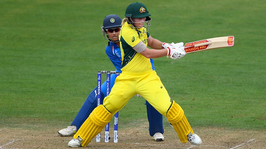 Australia skipper Meg Lanning led from the front with a brilliant unbeaten half century to guide her side to an eight-wicket win over India and seal their semi-finals spot in the ongoing Women's World Cup here on Wednesday. The Australians have now 10 points in their kitty from six outings and sit on top of the table while India are fourth on the ladder with 8 points from six matches. The Indian eves now face a must-win situation in their final group tie against New Zealand on Saturday, to qualify for the last four stage of the tournament. Australia beat India,Australia vs India,Women's World Cup,ICC Women's World Cup 2017,Women's World Cup semifinal,Womens World Cup