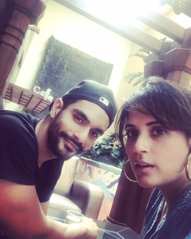 On the work front, Richa Chadha is been ruling the Amazon prime's show Inside Edge and Angad Bedi's next is going to a mega action flick with Salman Khan's Tiger Zinda Hai for which currently they are currently shooting. For now, both of them have been showing their status a "Just good friends" but we would love to see them more often together! Richa Chadha,actress Richa Chadha,Richa Chadha visits Angad Bedi,Angad Bedi,Tiger Zinda Hain,Tiger Zinda Hain on the sets
