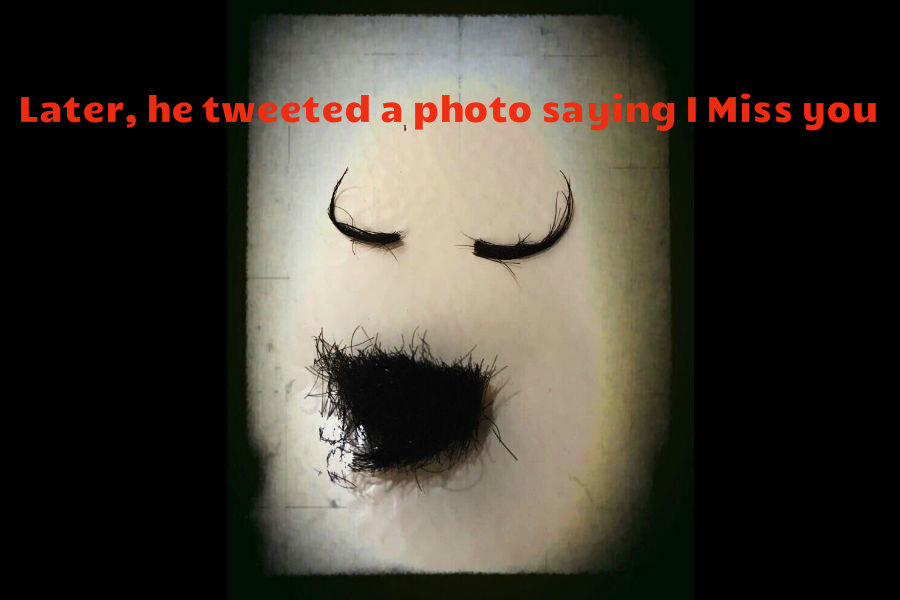 Later, he tweeted a photo saying I Miss you. Ranveer Singh,actor Ranveer Singh,Padmavati,Ranveer Singh trims his moustache,Ranveer Singh moustache,Ranveer Singh moustache pics,Ranveer Singh moustache images,Ranveer Singh moustache stills,Ranveer Singh moustache pictures,Ranveer Singh moustache photo
