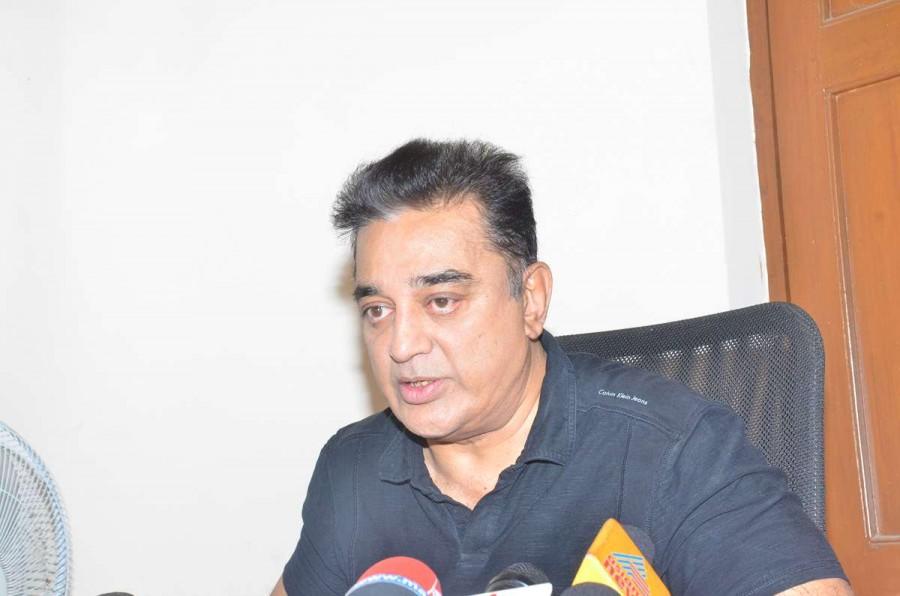 Asked about controversies surrounding Rajinikanth's rumoured political entry, he said: "If he joins politics, I will question him if he doesn't act properly in a situation. Irrespective of the government in power, I will continue to voice my opinions." On another note, commenting on the arrest of Malayalam actor Dileep in connection with a leading actress's abduction and molestation case, he said: "My support is with the victim. I respect the law." Kamal Hassan,Bigg Boss Tamil ban,Bigg Boss Tamil,Tamil Bigg Boss,Bigg Boss