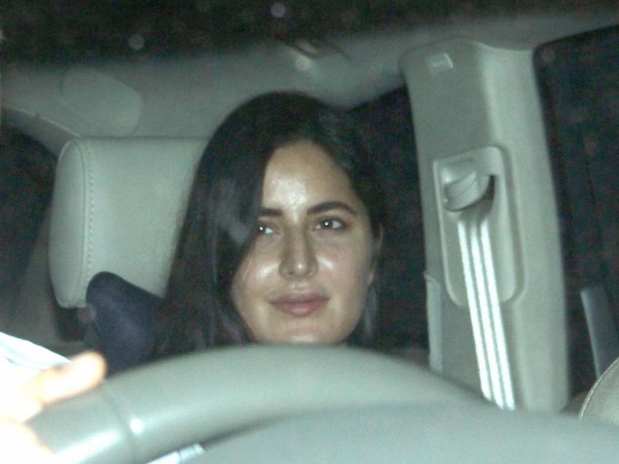 Katrina Kaif spotted during the special screening of film "Jagga Jasoos" Mumbai. Ranbir Kapoor,Katrina Kaif,Rohit Dhawan,Ronnie Screwvala,Ranbir Kapoor and Katrina Kaif,Jagga Jasoos,Jagga Jasoos special screening,Jagga Jasoos special screening pics,Jagga Jasoos special screening images,Jagga Jasoos special screening stills,Jagga Jasoo