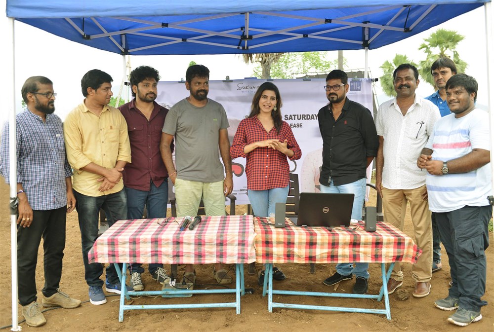South Indian film actress Samantha launches Darshakudu's Sunday to Saturday Love song. Samantha,Samantha Ruth Prabhu,actress Samantha Ruth Prabhu,actress Samantha,Sunday to Saturday Love song,Sunday to Saturday,Darshakudu