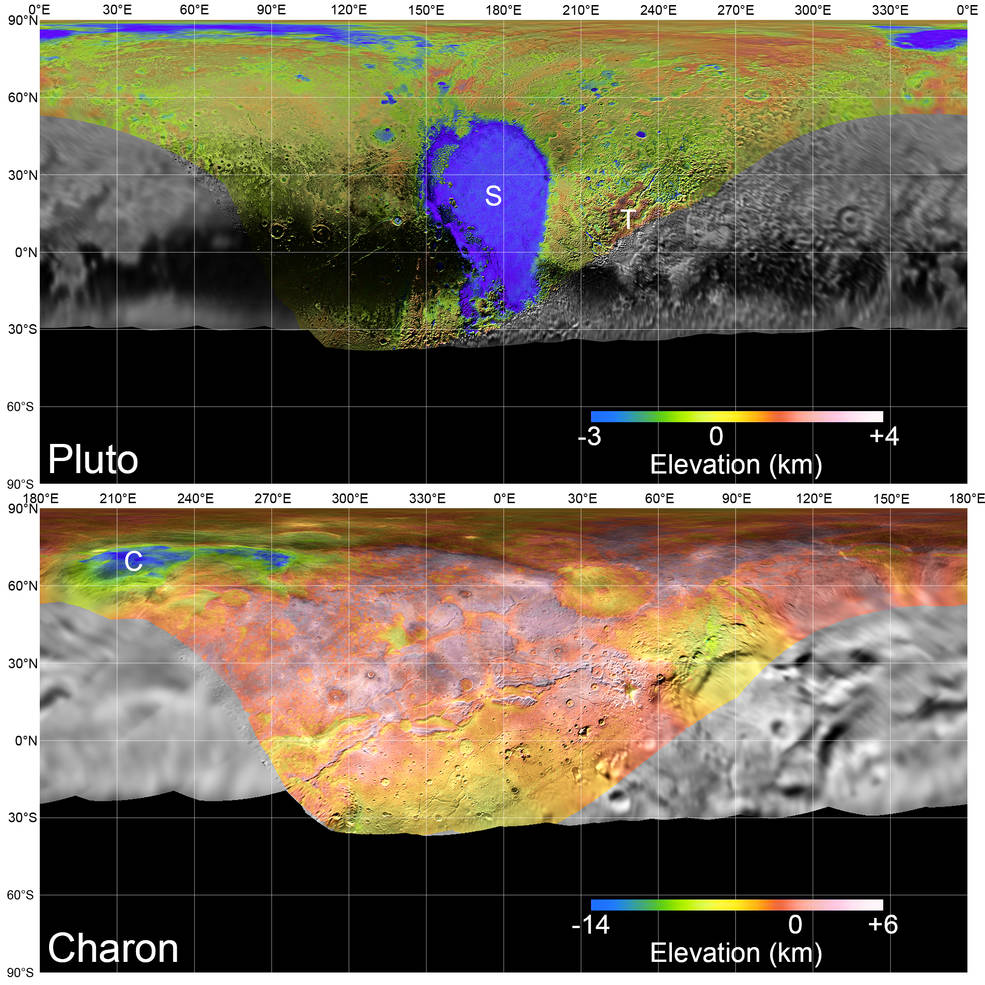 The spacecraft is now 5.7 billion kilometres from Earth, venturing deeper into the distant, mysterious Kuiper Belt to reach its next target. On New Year's Day 2019, New Horizons will zoom past a Kuiper Belt object known as 2014 MU69, NASA said. NASA,Pluto,Charon,Pluto map,Charon Map,Pluto flyby,NASA,largest moon