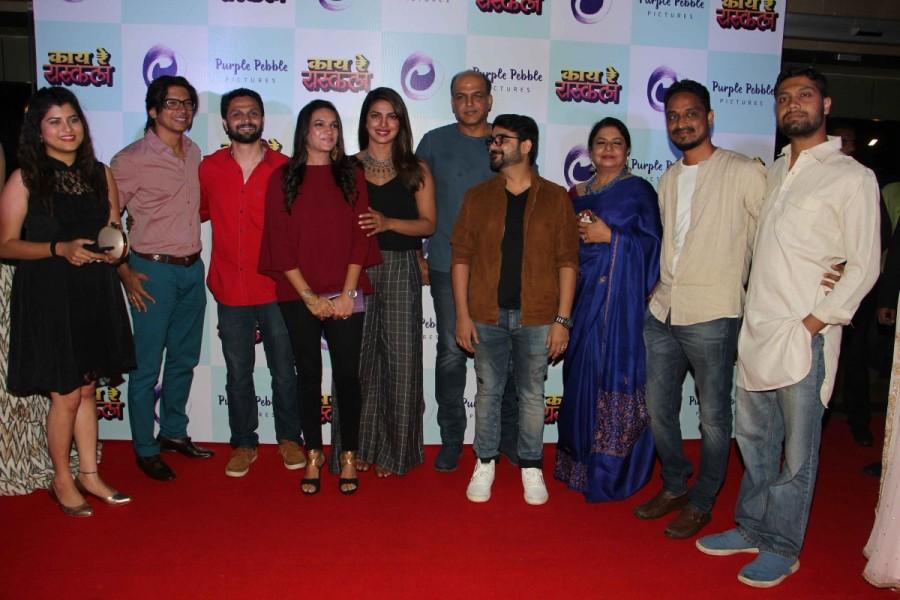 Priyanka Chopra snapped at Kay Re Rascala special screening. Priyanka Chopra,actress Priyanka Chopra,Kay Re Rascala,Kay Re Rascala special screening,Kay Re Rascala special screening pics,Kay Re Rascala special screening images,Kay Re Rascala special screening stills,Kay Re Rascala special screening pictures,Kay Re