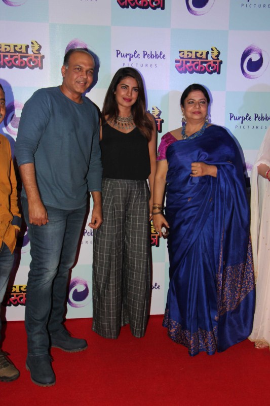 Actress Priyanka Chopra spotted at Kay Re Rascala special screening. Priyanka Chopra,actress Priyanka Chopra,Kay Re Rascala,Kay Re Rascala special screening,Kay Re Rascala special screening pics,Kay Re Rascala special screening images,Kay Re Rascala special screening stills,Kay Re Rascala special screening pictures,Kay Re