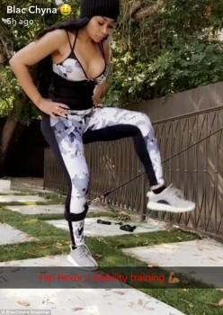 Model Angela Renée White shows off her impressive weight loss.