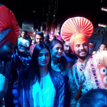 On Friday, Arjun Kapoor went to Delhi, as Karan to many radio stations and spoke about the latest song Jat Jaguar. On Saturday, dressed as Charan, Arjun Kapoor along with Ileana and Athiya, unveiled the song in front of Chandigarh media. The song got an overwhelming response from the media.