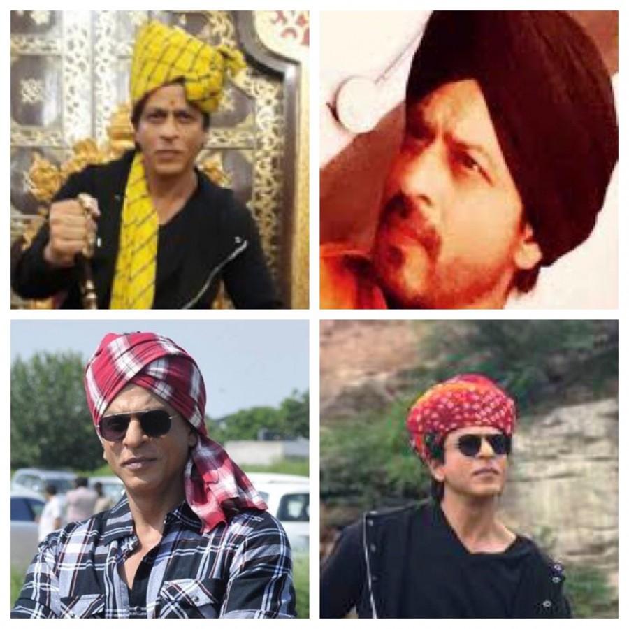 Shahrukh Khan was recently in Punjab and Rajasthan for the promotions of his upcoming film 'Jab Harry Met Sejal'. The actor was welcomed in a traditional way with all the warmth and love by the people of Rajasthan and Punjab respectively. The talented actor was even made to wear the traditional head gear also known as Pagdhi in both the states. SRK was elated by all the love and affection he got from the people of Rajasthan and Punjab. He took to his social media handle and tweeted,"Of beautiful & happy Tales & Head gears of Punjab & Rajasthan. #HarryonTour". Shahrukh Khan,Shah Rukh Khan,Jab Harry Met Sejal,Jab Harry Met Sejal movie