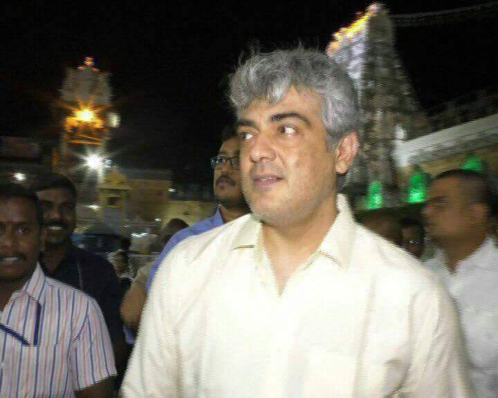 The source added that it's a ritual for Ajith to visit Tirupati before the release of his films. In "Vivegama, slated for release on August 10, Ajith plays an Interpol agent. Ajith visits Tirupathi,Ajith at Tirupathi,Thala Ajith visits Tirupathi,Thala visits Tirupathi,Vivegam,Vivegam release