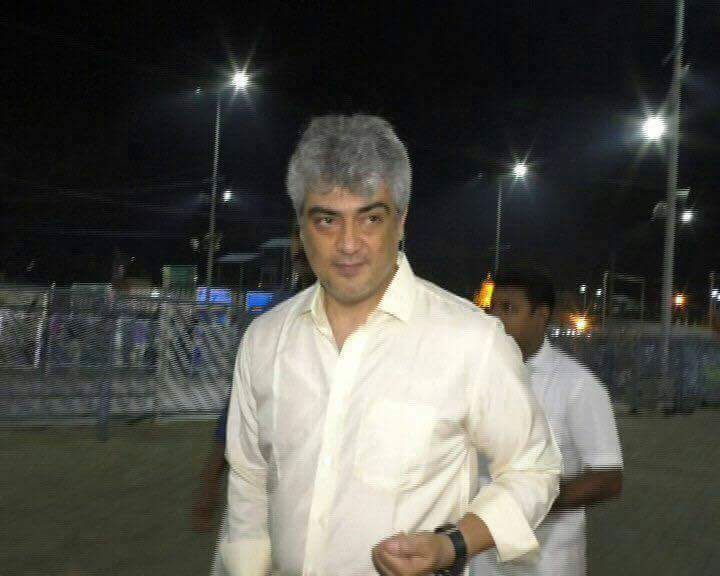 "Vivegam" marks the Tamil debut of Vivek Oberoi, who plays the antagonist. The film also stars Kajal Aggarwal and Akshara Haasan. Ajith visits Tirupathi,Ajith at Tirupathi,Thala Ajith visits Tirupathi,Thala visits Tirupathi,Vivegam,Vivegam release