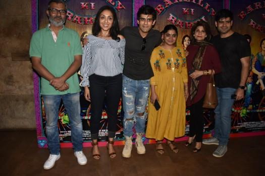 The trailer of the highly anticipated film Bareilly Ki Barfi has been unveiled recently in front of the cast and crew of the film at a special event held in the suburbs of Mumbai.
