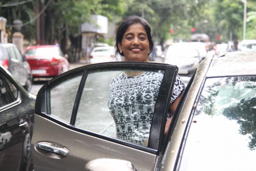 Bollywood actress Pooja Hegde spotted at Bandra with family, Mumbai on 20th July 2017. Pooja Hegde,actress Pooja Hegde,Pooja Hegde spotted at Bandra,Pooja Hegde at Bandra,Pooja Hegde with family,Pooja Hegde with family at Bandra