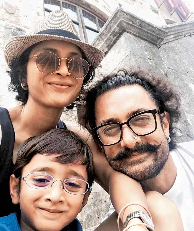 Aamir Khan's spokesperson adds,"They are currently in Rome. They visited the museums in Florence, including the Accademia Gallery. They also saw the Leaning Tower of Pisa." Thugs Of Hindostan,Thugs Of Hindostan actor Aamir Khan,Aamir Khan,Aamir Khan with his family,Aamir Khan on vacation,Aamir Khan at Malta