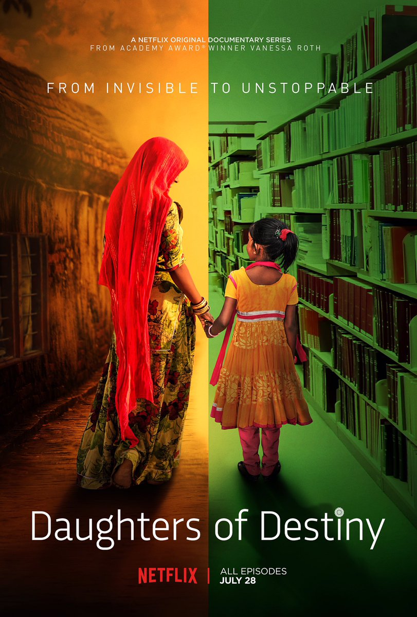 A.R. Rahman on Monday shared the poster of the "Daughters of Destiny", documentary series to be released via Netflix on Friday. It features music by the double Oscar-winning composer, popularly known as the Mozart of Madras. Rahman tweeted the poster of the documentary. Directed by Academy award-winning Vanessa Roth, the documentary will focus on Bengaluru-based school Shanti Bhavan, which provides free education to under-privileged children. The lives of the children studying in this school will be brought to life through this project. The story follows five girls from India's impoverished families as they study and strive for a brighter future. On the career front, Rahman is busy with Tamil projects "Mersal", "Sanghamitra" and "2.o", apart from Majid Majidi's "Beyond the Clouds". AR Rahman,A.R. Rahman,Daughters of Destiny,Daughters of Destiny poster,Daughters of Destiny movie poster,Daughters of Destiny first look
