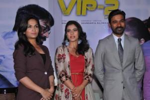 Kajol,Dhanush,Kajol and Dhanush,VIP 2 promotion,VIP 2,VIP 2 movie promotion