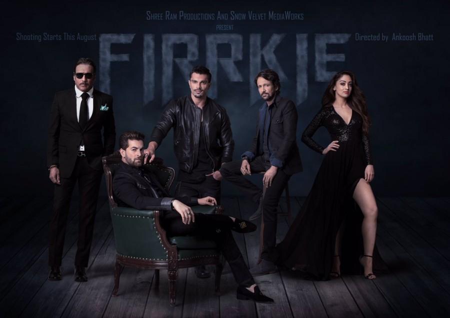 Neil on Tuesday took to Twitter to share the poster featuring Jackie Shroff, Kay Kay Menon, Karan Singh Grover, actress Sandeepa Dhar and himself. The caption on the poster read that the shooting for the film will start from August. "Firrkie! Starting soon," Neil tweeted. The film will be directed by Ankoosh Bhatt, and is also said to feature Shibani Dandekar. Neil will also be seen in director Rohit Shetty's upcoming film "Golmaal Again", which features actors Ajay Devgn, Arshad Warsi, Shreyas Talapade, Parineeti Chopra, Tabu and Kunal Kemmu. The film is the fourth instalment of the "Golmaal" franchise. Firrkie first look poster,Firrkie first look,Firrkie poster,Firrkie movie poster,Neil Nitin Mukesh,Karan Singh Grover,Jackie Shroff,Kay Kay Menon,Sandeepa Dhar