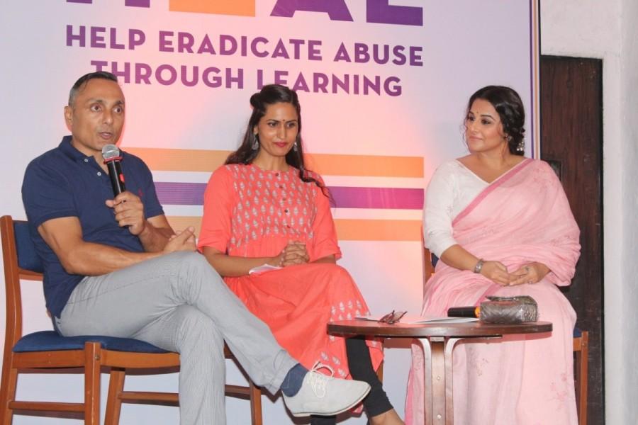 Talking about the initiative on Tuesday evening, Rahul said: "This is one of the causes that we do not want to talk much about but it is a very sensitive issue that needs to be addressed. And you would be surprised to know that our country is one of the largely affected countries. But what is more surprising is this is one of the issues that exist in European countries as well, so it has nothing to do with socio-economic background; it happens everywhere in the world." Vidya Balan,Rahul Bose,Vidya Balan and Rahul Bose,NGO against child sexual abuse,HEAL,child sexual abuse,HEAL: NGO