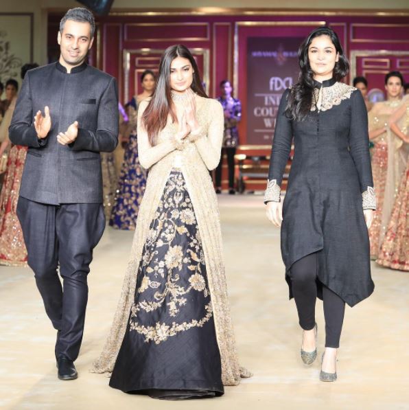 "Taking portions of them and imbibing it on her own panache, that's what she lives for. The story is about her travels from India to Europe and back & the various inspirations she gets influenced with. 'The Princess's Soiree' vaguely borrows from some ancestral stories from their own family from the late 1800s," added Bhumika. Athiya Shetty,actress Athiya Shetty,Athiya Shetty at ICW 2017,ICW 2017,India Couture Week,India Couture Week 2017