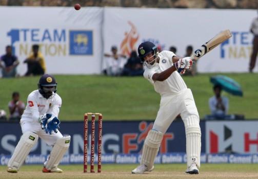 The quick-fire knocks from debutant Hardik Pandya and tailander batsman Mohammad Shami post lunch session, helped India post 600/10 in the first innings on the second day of the first cricket Test match against Sri Lanka at Galle International Stadium here on Thursday.