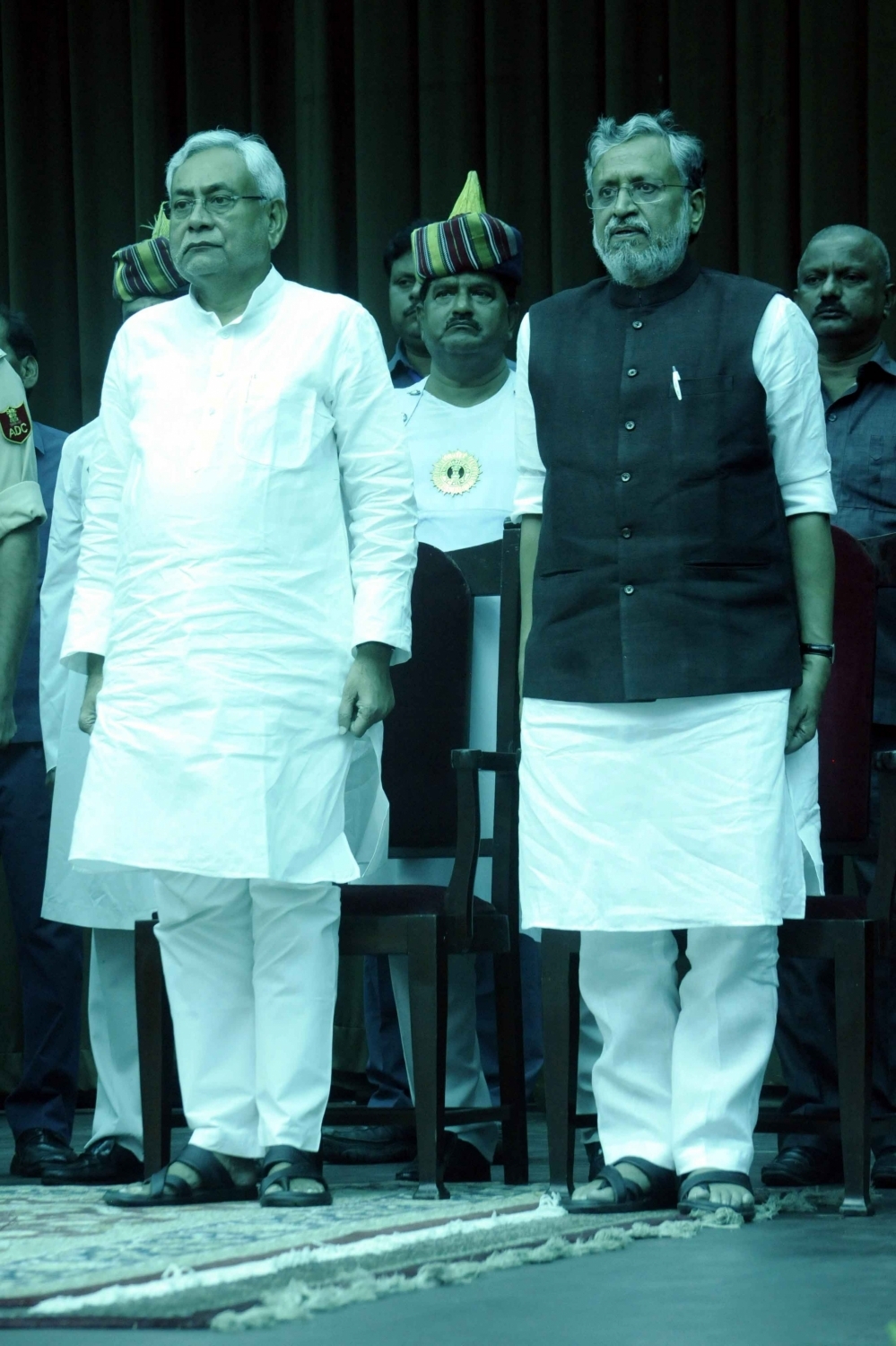 Nitish Kumar Takes Oath As Bihar CM Again - Photos,Images,Gallery - 71008