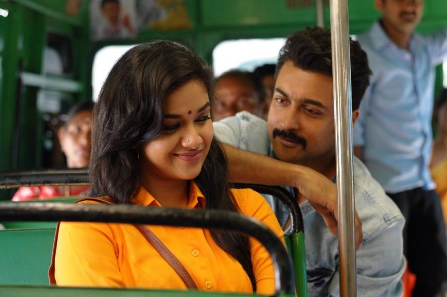 Starring Suriya and Keerthy Suresh in the lead role, while Karthik, Senthil, Saranya Ponvannan, Ramya Krishnan, RJ Balaji, Thambi Ramaiah, Sathyan, Kovai Sarala and Anandaraj appears in the supporting role. Suriya,Keerthy Suresh,Suriya and Keerthy Suresh,Thaana Serndha Koottam,Tamil movie Thaana Serndha Koottam,Thaana Serndha Koottam stills,Thaana Serndha Koottam pics,Thaana Serndha Koottam images,Thaana Serndha Koottam pictures,Thaana Serndha Koottam photos