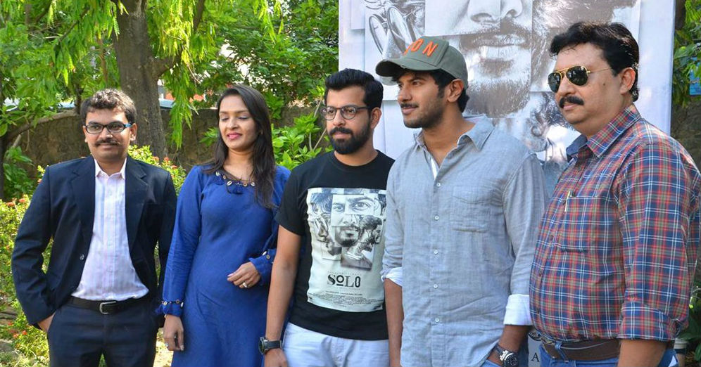 The film marks Nambiar's Malayalam debut. His "David" was released in Tamil as well. Produced by Getaway Films and Abaam Films, Athe film has music by Govind Menon and Siddharth Menon. Dulquer Salmaan,Bejoy Nambiar,Anil Jain,Mani Ratnam,Rajiv Menon,Sheetal Menon,Abraham Mathew,Solo movie press meet,Solo press meet,Solo press meet pics,Solo press meet images,Solo press meet stills,Solo press meet pictures