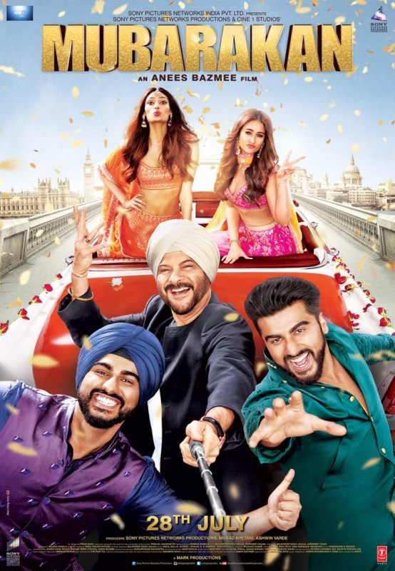 Directed by Anees Bazmee, Mubarakan is produced by Sony Pictures Networks Productions and Murad Khetani & Ashwin Varde from Cine1 Studios is running successfully worldwide. Anil Kapoor,Mubarakan,Mubarakan actor,Mubarakan actor Anil Kapoor