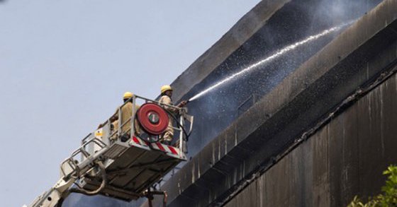 "The fire broke out on the seventh floor of the building at 9.42 a.m. Five fire tenders rushed to the spot and it was doused," the fire service official told IANS. Shastri Bhawan,Shastri Bhawan fire,fire at Shastri Bhawan