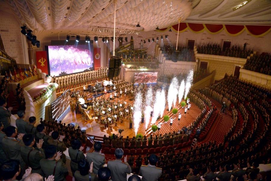 The Central Committee and the Central Military Commission of the Workers' Party of Korea hold a banquet at the Mokran House in celebration of the second successful test-fire of intercontinental ballistic missiles (ICBM) Hwasong-14. North Korea,North Korea missile program,evolution of North Korea missile program
