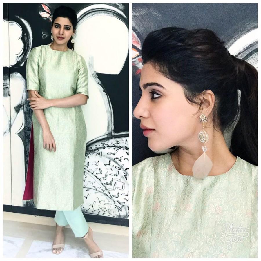 Film actress Samantha inaugurates NAC Jewellers Antique Exhibition at T.Nagar, Chennai on 02nd August. Samantha Ruth Prabhu,Samantha,actress Samantha,NAC Antique Jewellers Exhibition,NAC Antique Jewellers