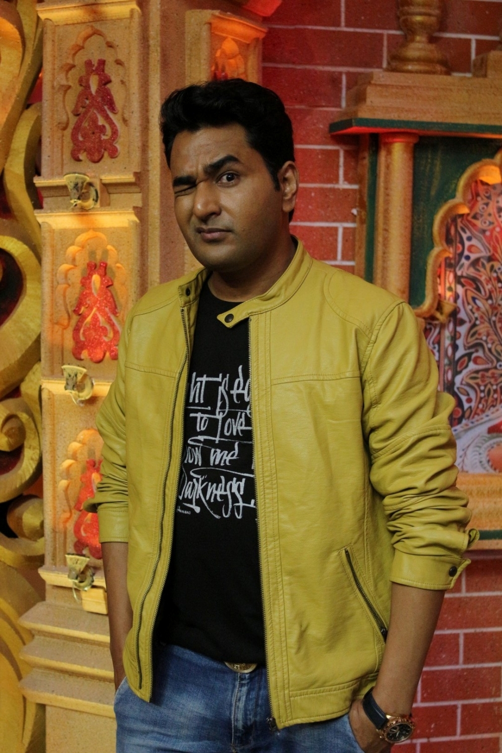 Celebs at the launch of "Comedy Dangal" - a television show in Mumbai on Aug 3, 2017. Comedy Dangal show launch,Comedy Dangal,Comedy Dangal show launch pics,Anu Malik,Debina Bonnerjee,Bharti Singh