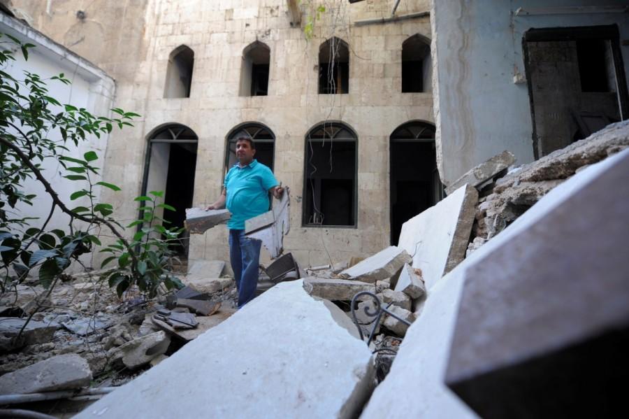 There are detailed plans for the Old City's great medieval mosques, souks, bath houses and citadel from an earlier restoration that should allow exact reconstruction said Mazen Samman, UNESCO's associate program coordinator in Aleppo. Aleppo's Old City,Syria’s civil war,United Nations cultural body,UNESCO,Aleppo