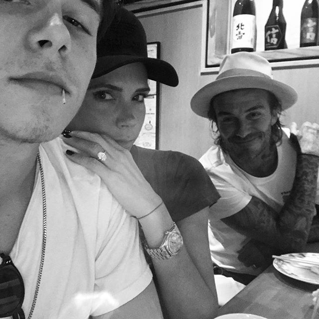 He is said to be following in the footsteps of David with his growing collection of tattoos. Victoria Beckham,Victoria Beckham son,Brooklyn Beckham,Brooklyn Beckham tattoo,Brooklyn Beckham tattoo pics,Brooklyn Beckham tattoo images,Brooklyn Beckham tattoo stills,Brooklyn Beckham tattoo pictures,Brooklyn Beckham tattoo phoots