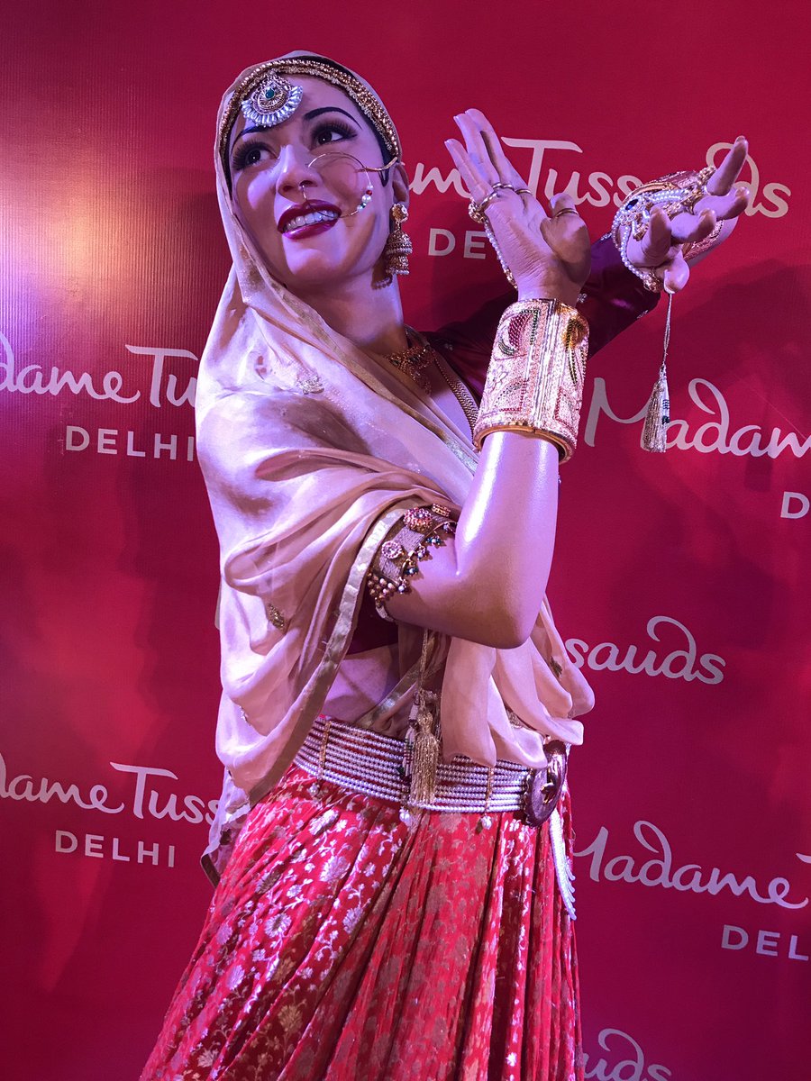 The figure has been created beautifully by the artists of Madame Tussauds. In the words of Petra, the studio specialist, it involved tremendous research which included meeting the family members and studying the photos and videos available of the celebrity. There were many artists who worked for over six months to create the figure of the actress with fabrics and accessories sourced from India and put up beautifully by artists abroad. Looking at the figure, Madhur Brij said that she felt as if her "apa" (as she fondly calls her sister) is standing. Madhubala,Madhubala wax statue,Madhubala wax statue in Delhi,Madhubala statue,Madhubala statue in Delhi,Madame Tussauds