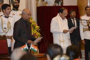 Venkaiah Naidu,Venkaiah Naidu  vice president,Venkaiah Naidu takes oath as vice president,Rashtrapati Bhawan