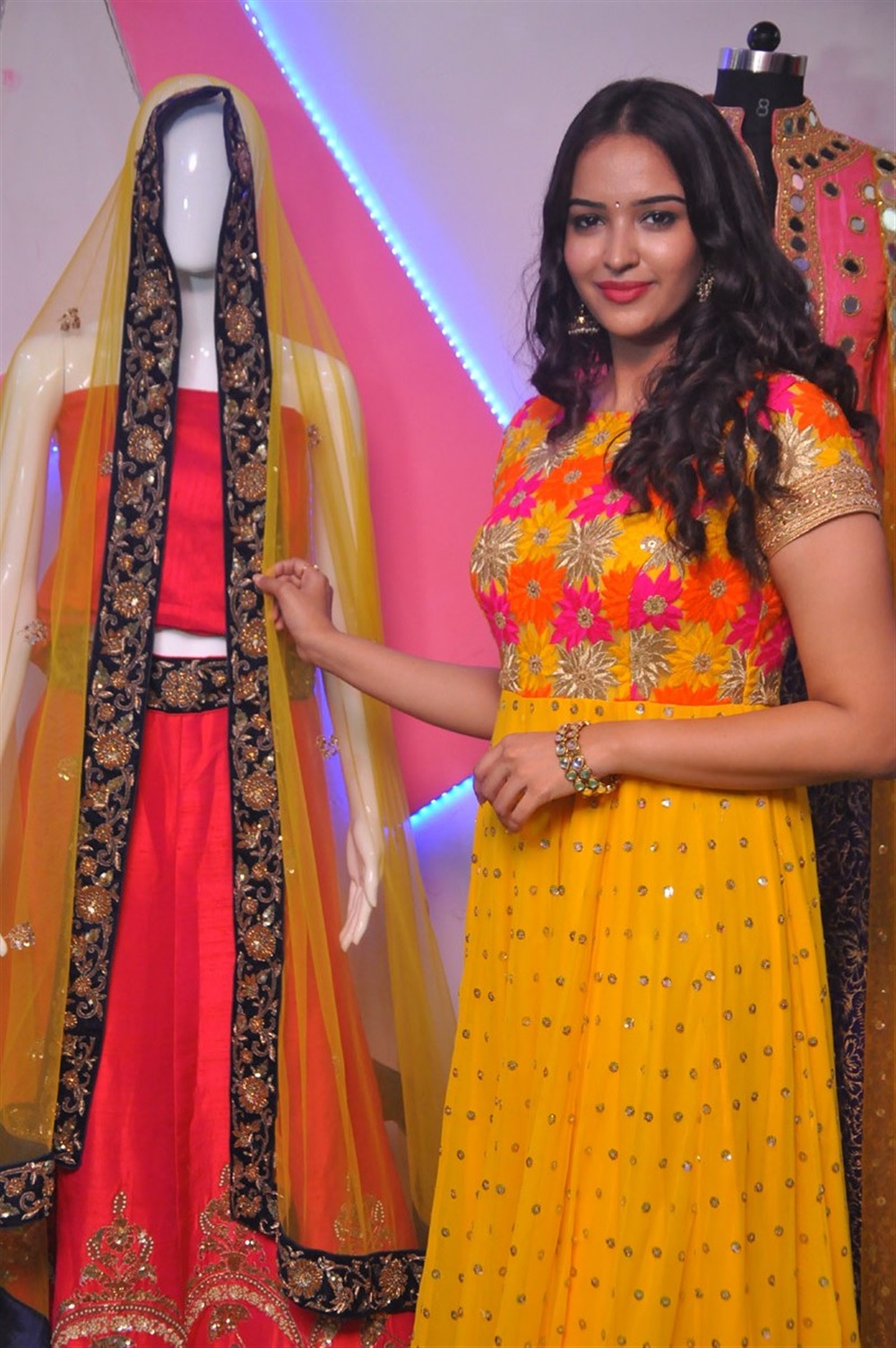 South Indian film actress Seerat Kapoor launches Akruthi Designer Studio. Seerat Kapoor,actress Seerat Kapoor,Akruthi Designer Studio,Seerat Kapoor launches Akruthi Designer Studio