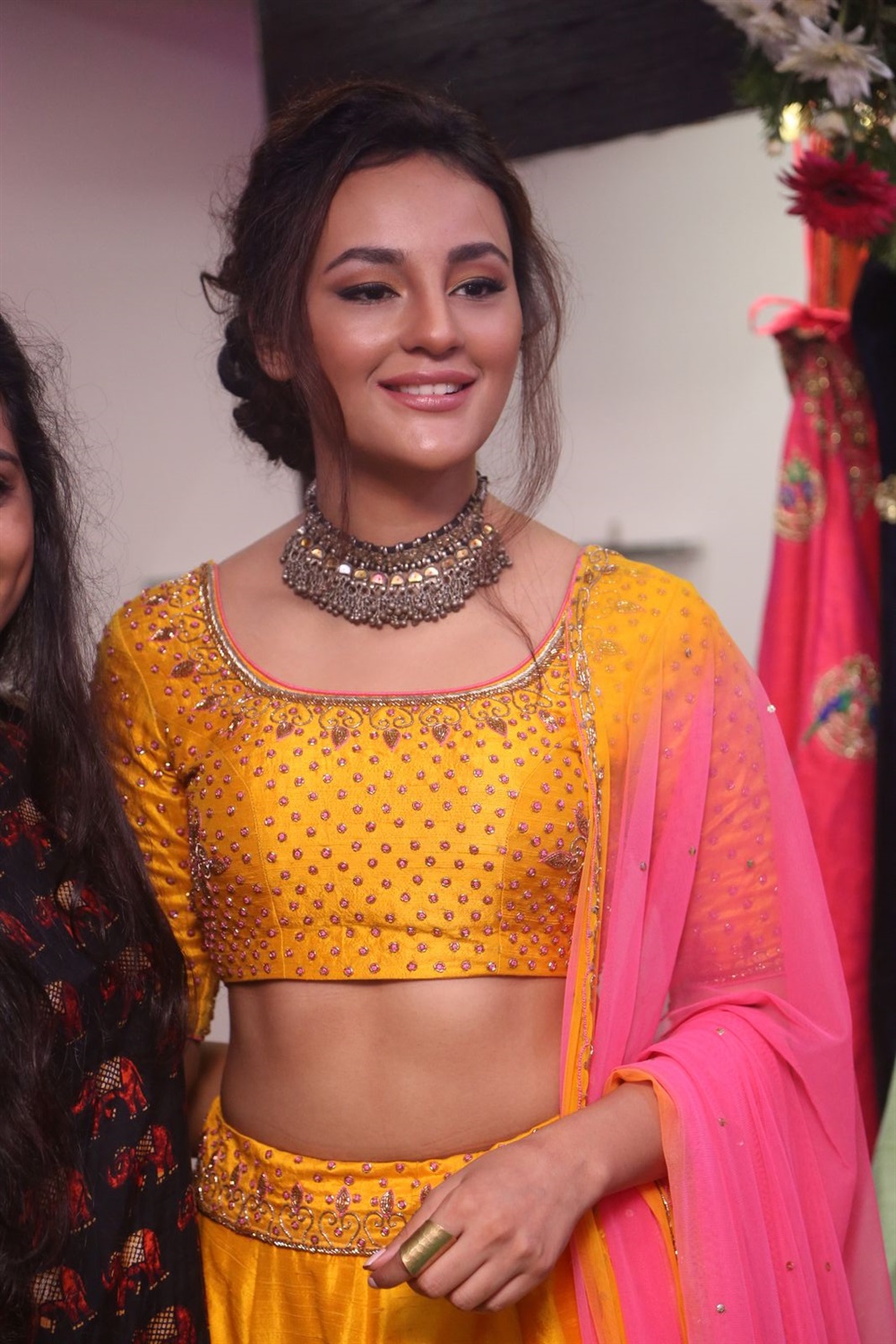 South Indian actress Seerat Kapoor launches Akruthi Designer Studio in Hyderabad. Seerat Kapoor,actress Seerat Kapoor,Akruthi Designer Studio,Seerat Kapoor launches Akruthi Designer Studio