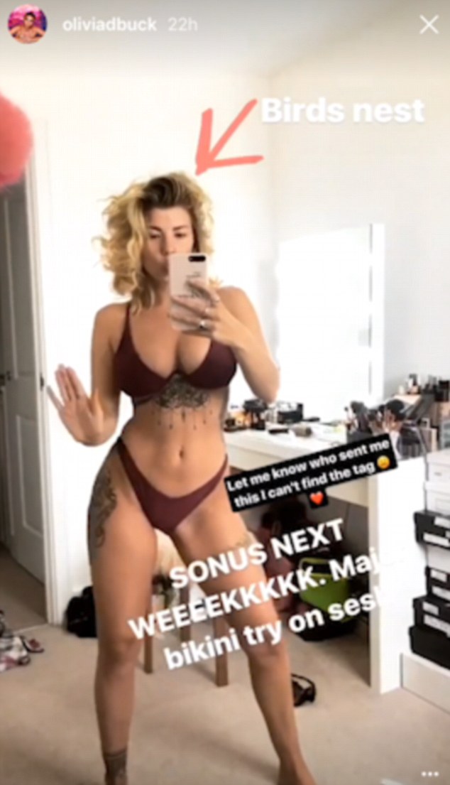 Love Island's Olivia Buckland flaunts her ample assets and tiny waist in a skimpy bikini. Olivia Buckland,Olivia Buckland instagram,Olivia Buckland hot photos,Olivia Buckland bikini,Olivia Buckland bikini photos,Olivia Buckland ample assets,Olivia Buckland assets