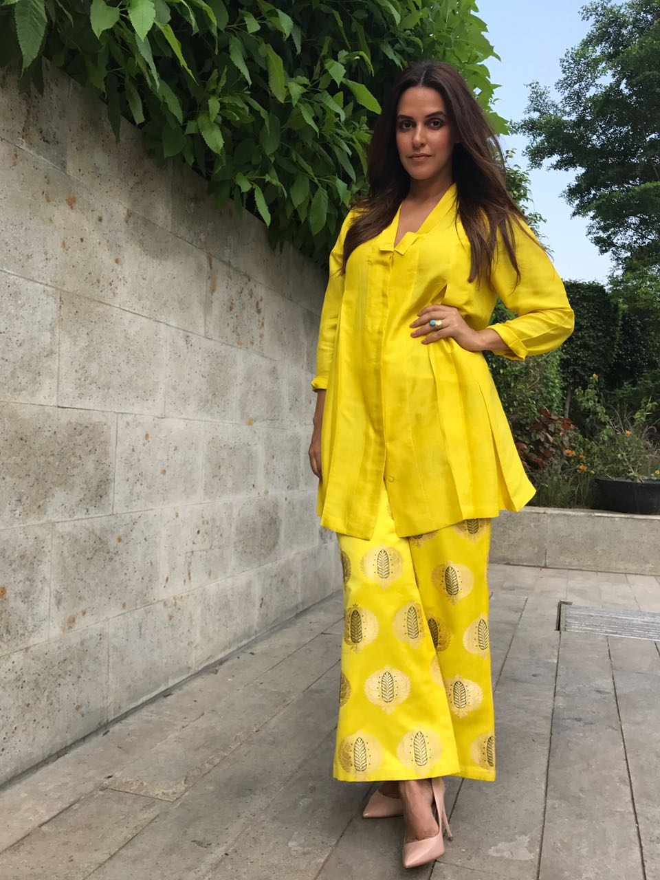 Neha Dhupia during the promotion of her talk show "#NoFilterNeha" Season 2 in Chandigarh on Aug 10, 2017. Neha Dhupia,Neha Dhupia promotes #NoFilterNeha,#NoFilterNeha,#NoFilterNeha Season 2