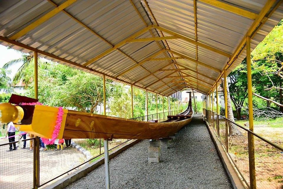 Aries Group Chairman cum CEO Sohan Roy officially inaugurated Aries Guinness Chundan on 31st July at a function held at Aries Vismayas Max studio. Architecture wonder,Aries Guinness Chundan opened for tourists,Aries Guinness Chundan,longest steel-made snake boat