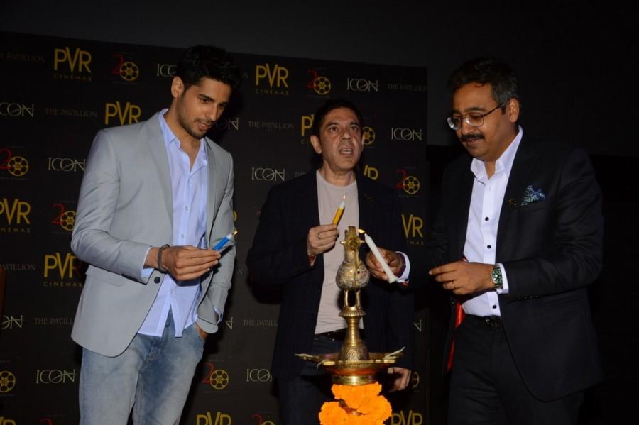 Bollywood actor Sidharth Malhotra inaugurates new PVR icon at the Pavilion Mall, Pune. Sidharth Malhotra,actor Sidharth Malhotra,Sidharth Malhotra inaugurates new PVR icon,PVR icon