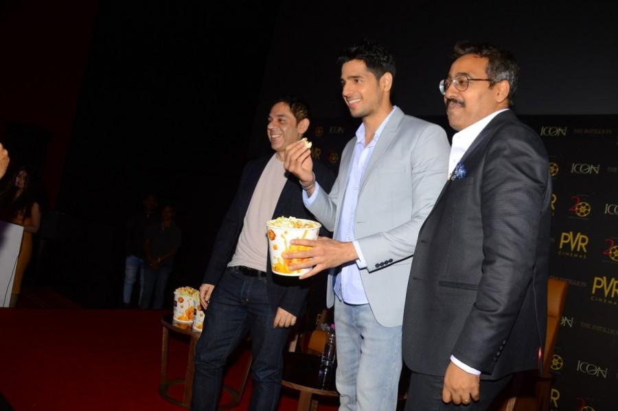 Bollywood film actor Sidharth Malhotra inaugurates new PVR icon at the Pavilion Mall, Pune. Sidharth Malhotra,actor Sidharth Malhotra,Sidharth Malhotra inaugurates new PVR icon,PVR icon