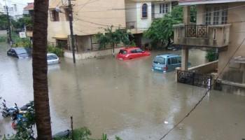 Bengaluru records heaviest rainfall,Bengaluru: Monday rain highest for August in 127 years,180mm rainfall,180mm rainfall in Bangalore