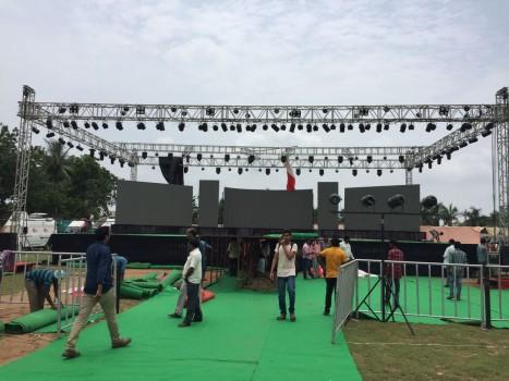 Audio launch of Nandamuri Balakrishna Paisa Vasool movie will be held at SR and BGNR College in Khammam on 17th August.