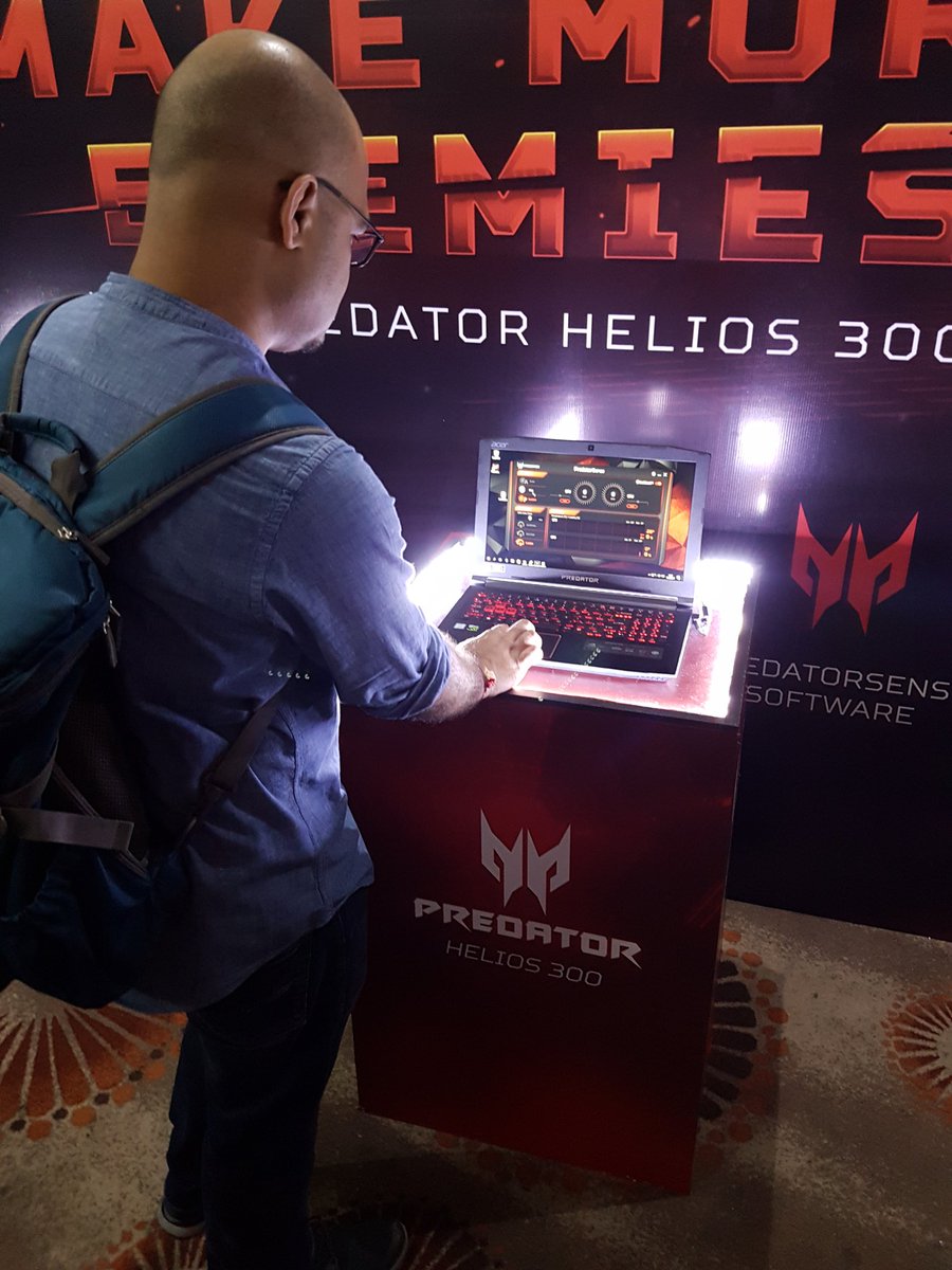 It uses Dolby Audio Premium and Acer TrueHarmony technology to deliver crisp sound. Predator Helios 300,Acer launches Predator Helios 300,Acer,Predator Helios 300 laptop,Predator Helios 300 price,Predator Helios 300 pics,Predator Helios 300 images,Predator Helios 300 stills,Predator Helios 300 pictures,Predator Helios 300 photos